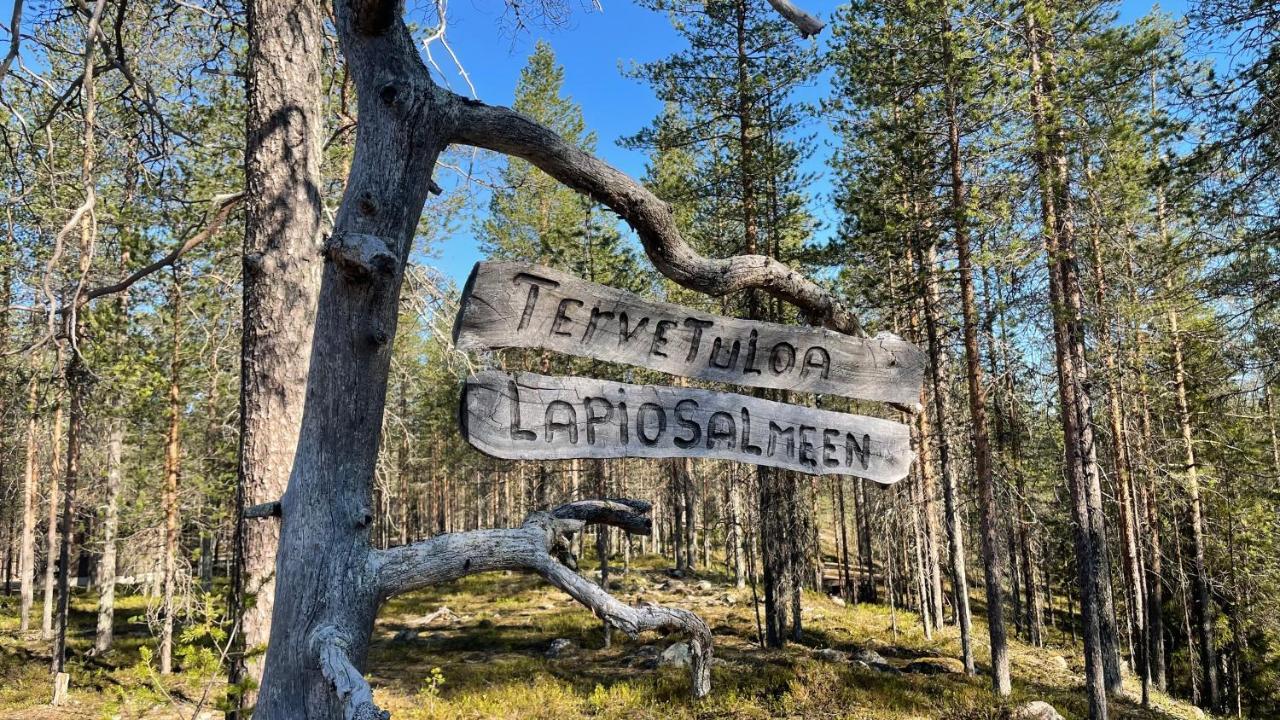 Отель Lapiosalmi Wilderness Center Посио Экстерьер фото